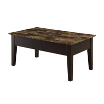 Faux Marble Lift Top Coffee Tables You Ll Love In 2021 Wayfair Ca