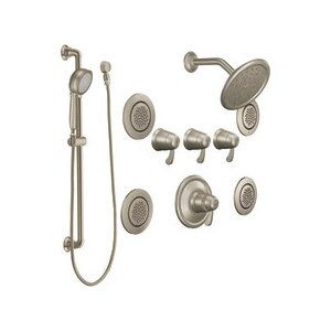 ExactTemp Dual Shower Head Complete Shower System