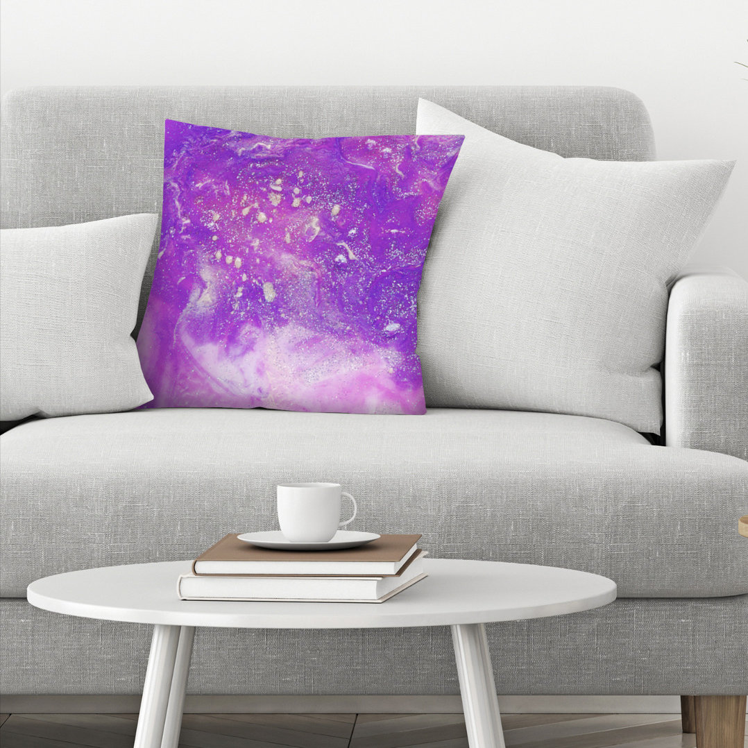 East Urban Home Ashley Camille Glitter Throw Pillow Wayfair