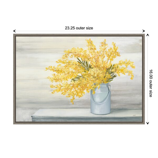 Download August Grove Golden Fall Floral Cuttings By Julia Purinton Framed Canvas Art Wayfair