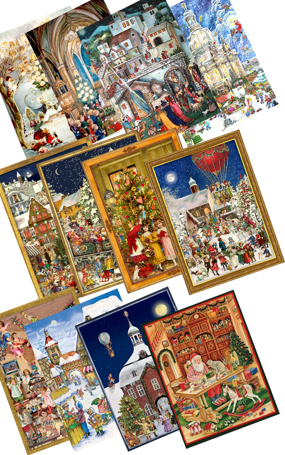 The Holiday Aisle® Sellmer Large Assorted Advent Calendars Wayfair