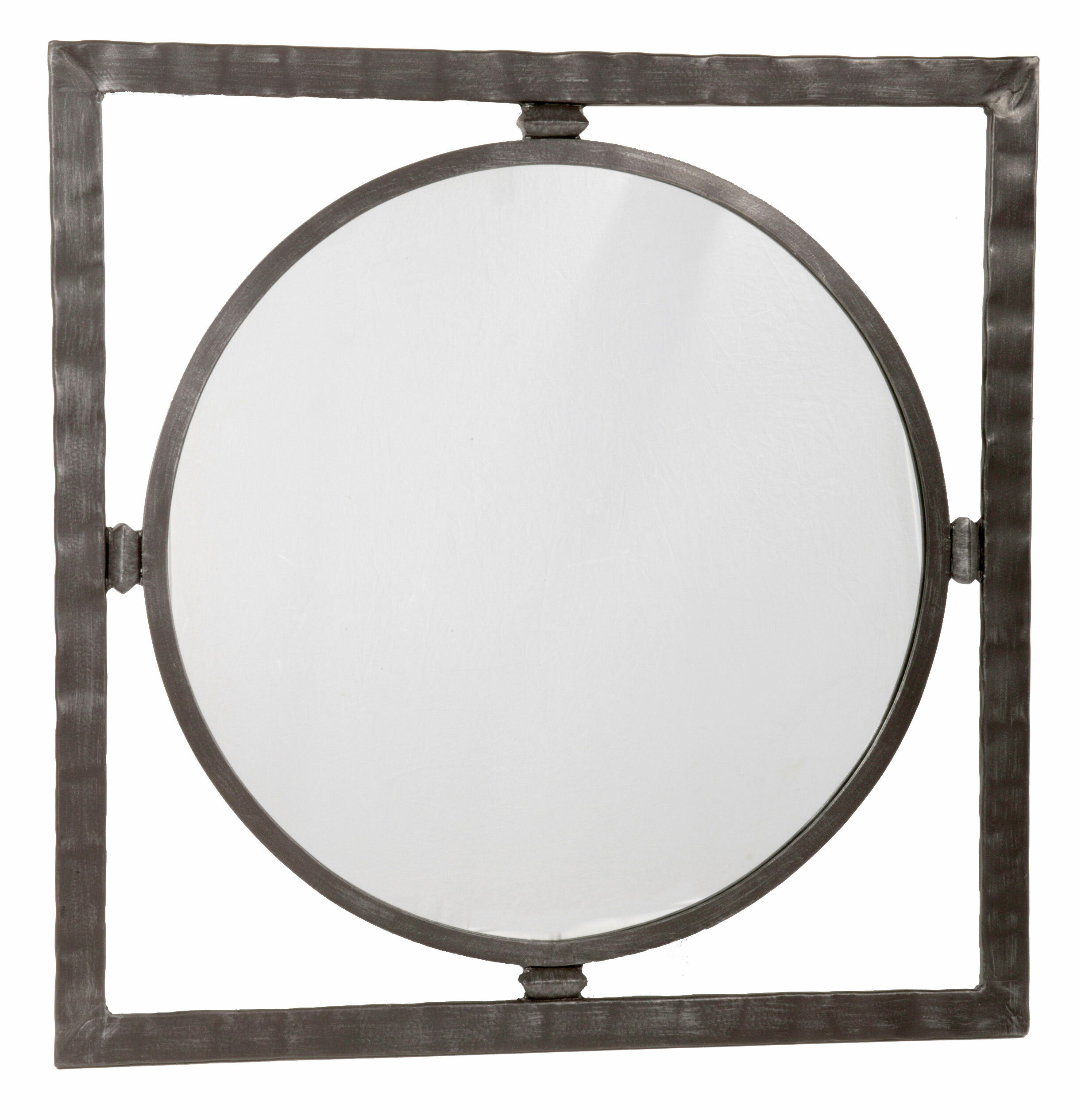 small round mirror