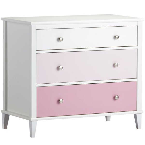 Little Seeds Monarch Hill Poppy 3 Drawer Dresser & Reviews | Wayfair