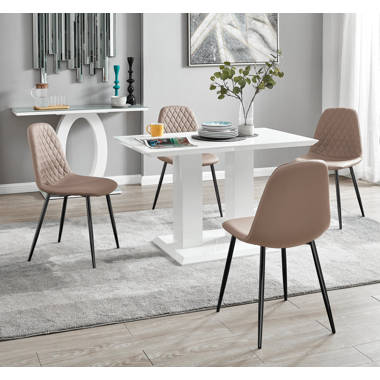 townley dining set with 4 chairs