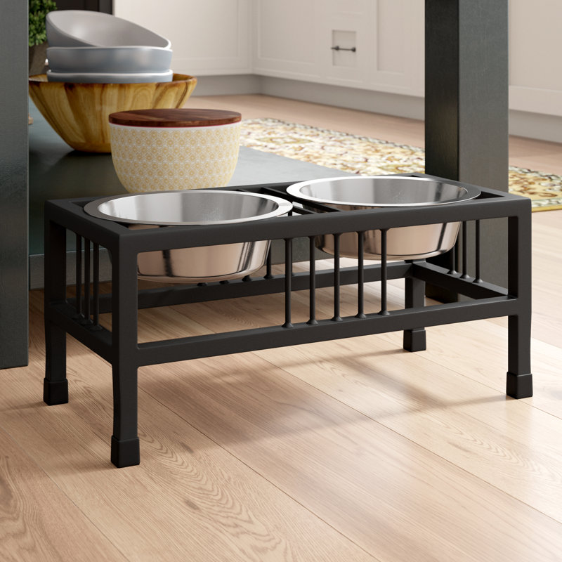 wayfair elevated dog bowls