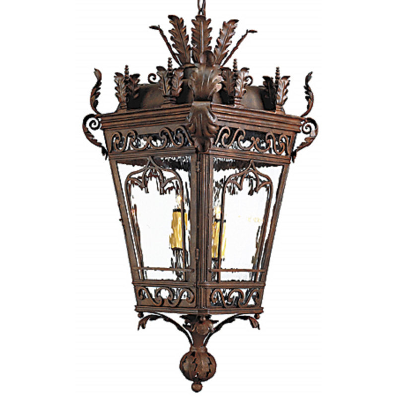 Arte De Mexico 3 Light Lantern Geometric Chandelier Wayfair Arte De Mexico 3 Light Lantern