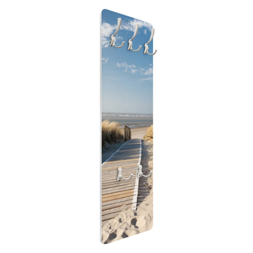 Baltic Sea Beach Wall Mounted Coat Rack Symple Stuff