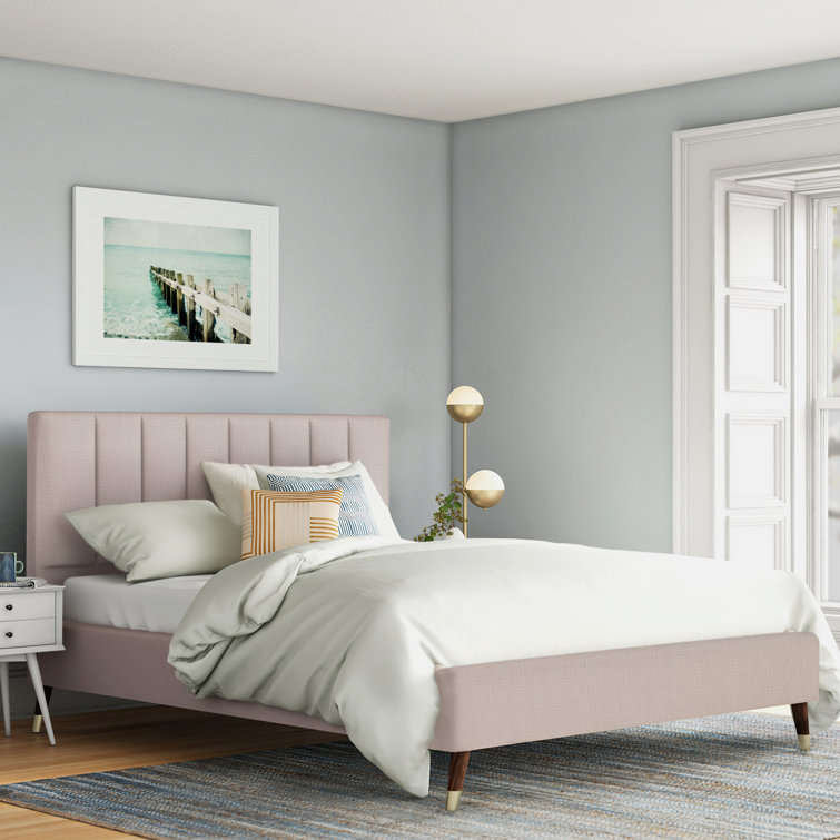 Mercury Row Narcissa Queen Tufted Upholstered Low Profile Platform Bed Reviews Wayfair