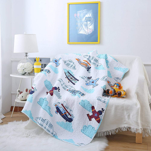 Isabelle Max Laforce Plane Helicopter Baby Toddler Quilt Wayfair