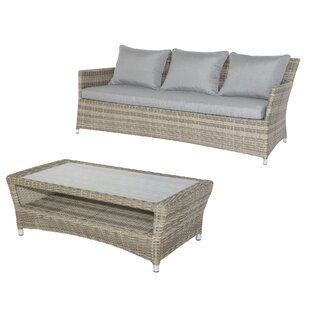 Malge 3 Seater Rattan Sofa Set By Sol 72 Outdoor
