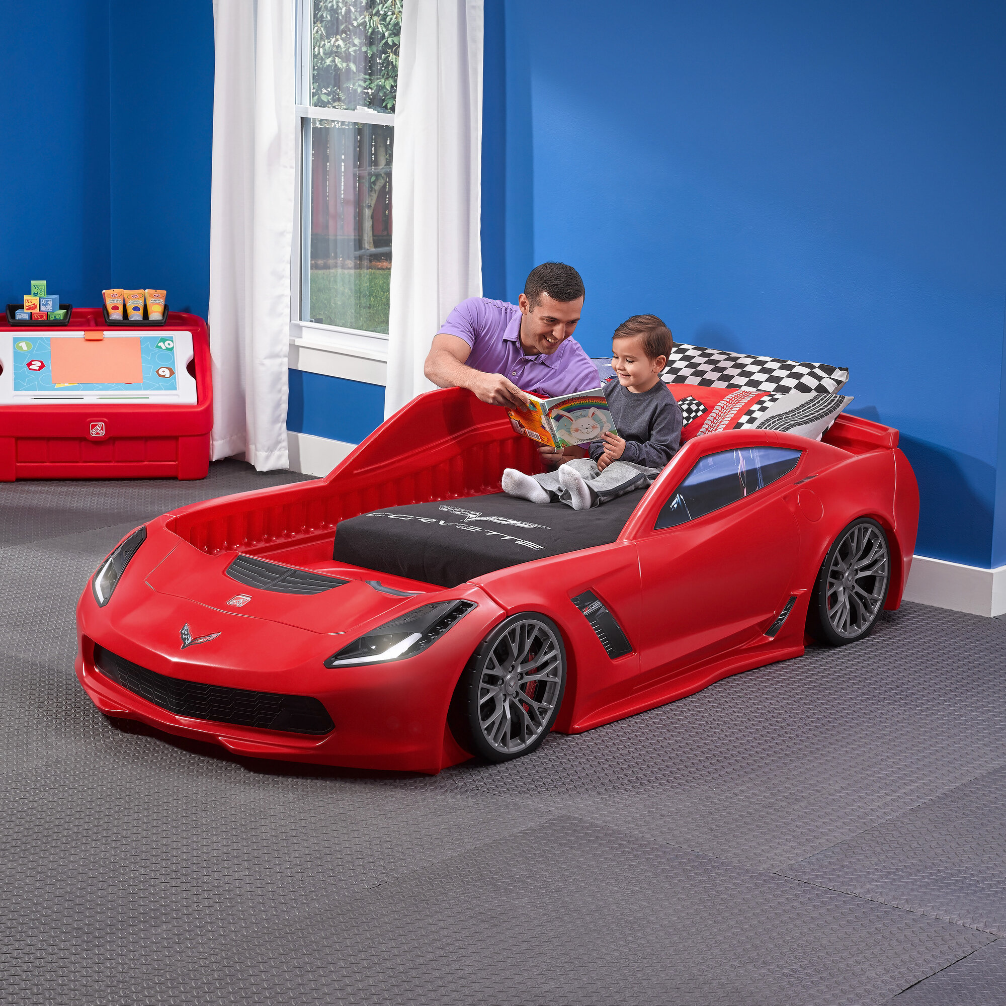 corvette bed for kids