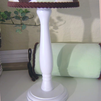 polka dot table lamp