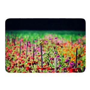Live in the Sunshine by Robin Dickinson Bath Mat