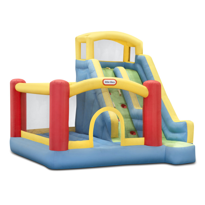 little tikes shady jump and slide bouncer