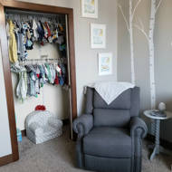 delta dylan nursery recliner