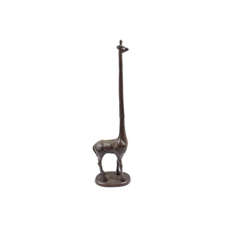 Bloomsbury Market Rooker Cast Iron Giraffe Extra Freestanding Toilet Paper Holder Reviews Wayfair Embroidered spare toilet roll holder tutorial. rooker cast iron giraffe extra freestanding toilet paper holder