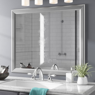 28 Inch Round Mirror Wayfair Rounded Wall Mirror