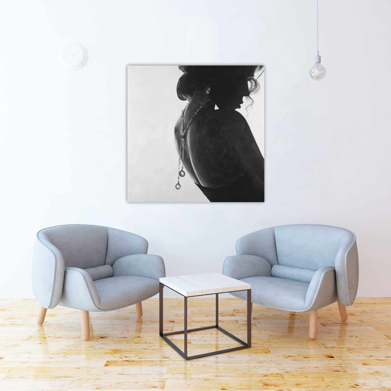 House Of Hampton Classic Woman With Jewelry Oil Painting Print
