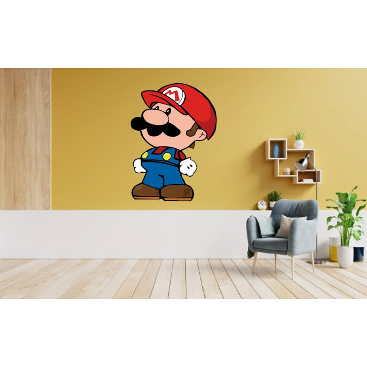 SUPER MARIO VINYL WALL STICKER WALL DECAL SUPER MARIO VINYL WALL STICKER WALL DECAL
