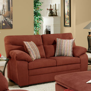 Simmons Upholstery Stephen Loveseat by Red Barrel Studio Best #1