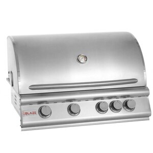 4-Burner Built-In Propane Gas Grill