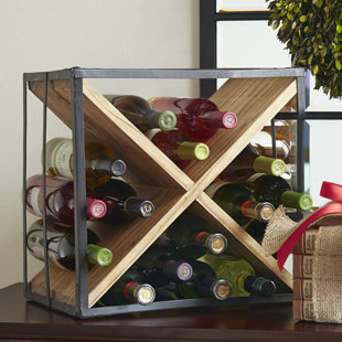 Go to store & view more images Breakwater Bay Mcgruder 16 Bottle Tabletop Wine Rack
