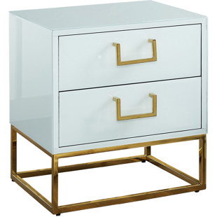 Go to store & view more images Everly Quinn Kemble 2 Drawer Nightstand