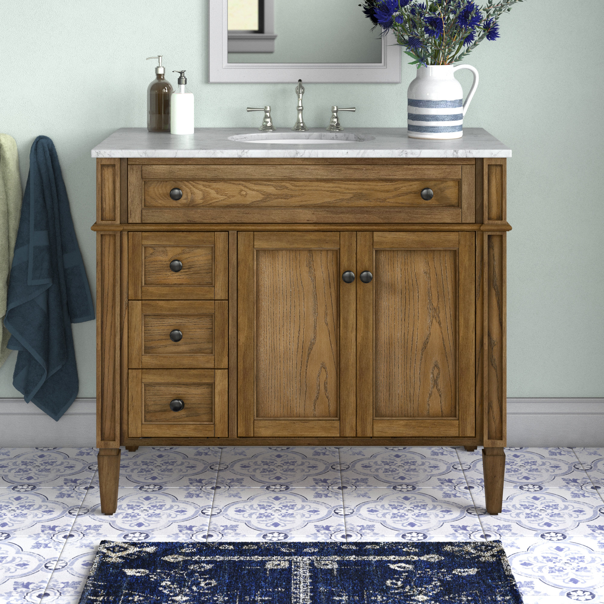 Lark Manor Albalat 40" Single Bathroom Vanity Set Wayfair