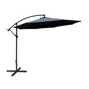 Black Cantilever Patio Umbrellas You Ll Love In 2020 Wayfair