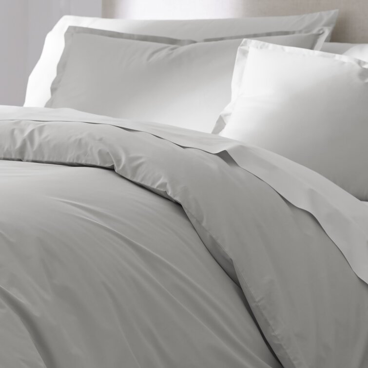 Light Gray Twin XL Martex Purity 300 Thread Count Antimicrobial Sheet Set with SILVERbac 