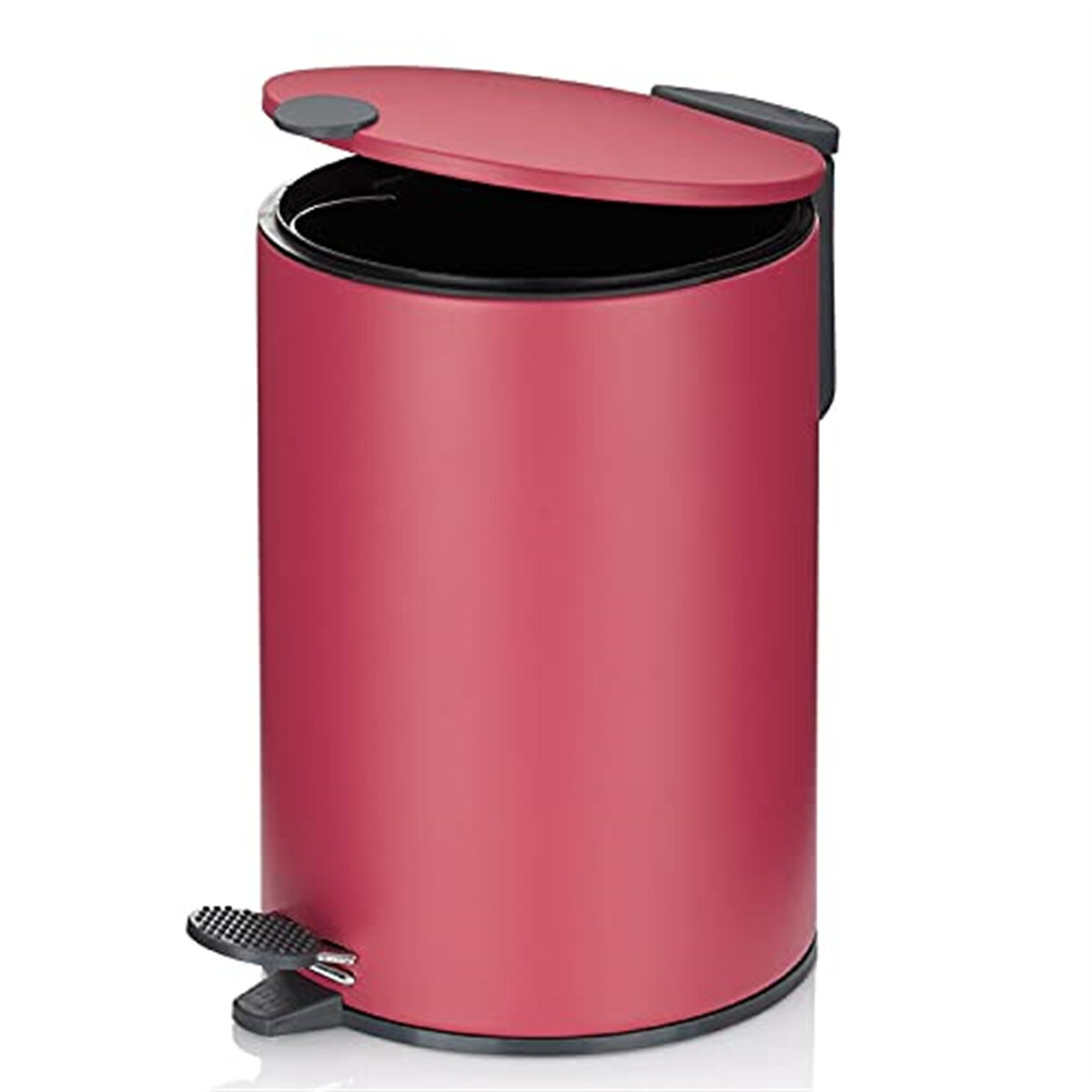 Basket Wastebaskets Hanging Trash Can Waste Bins Deskside Recycling pink 