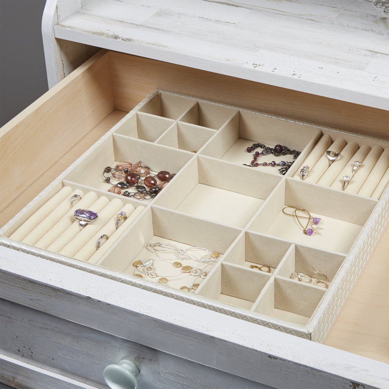 Wayfair Basics 15 Compartment Jewelry Organizer Tray Reviews