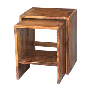 Jacobus 2 Piece Nest Of Tables By Brick Barrow Free Shipping Jacobus 2 Piece Nest Of Tables By Brick
