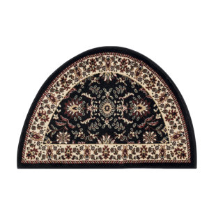 Fire Proof Hearth Rugs Wayfair Fanchon Beautiful Hearth Slice Black Indoor Outdoor Area Rug