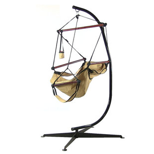 Go to store & view more images Rhianna Polyester Chair Hammock with Stand by Freeport Park