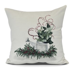 Gardener's Delight Holiday Throw Pillow