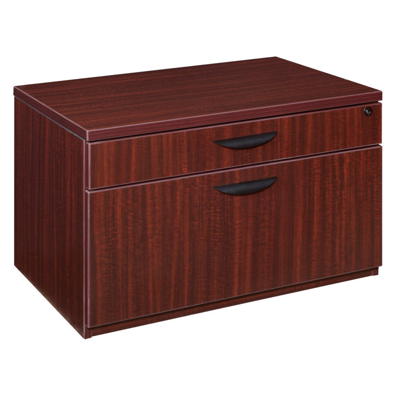 Latitude Run Linh Low Box File 2 Drawer Lateral Filing Cabinet Wayfair
