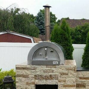 F- Series Mini Basic Stainless Steel Wood Fired Pizza Oven