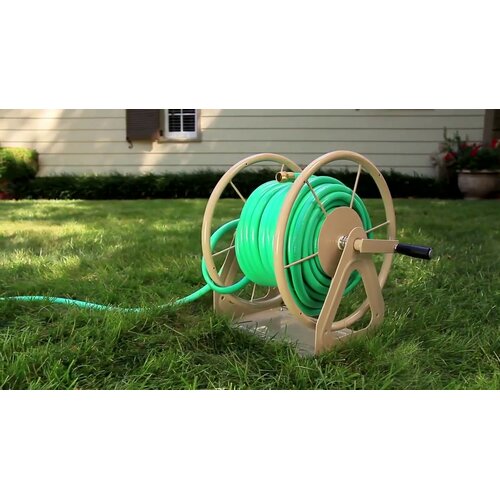 Liberty Garden Versatile Home Outside Water Hose Reel & Reviews 