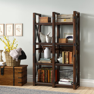 Go to store & view more images Gladstone Etagere Bookcase by Laurel Foundry Modern Farmhouse