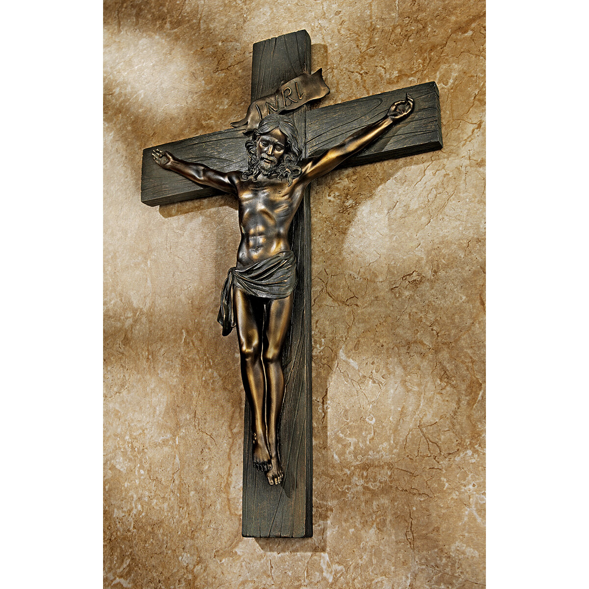 Design Toscano Crucifixion Cross Of Jesus Christ Wall Decor