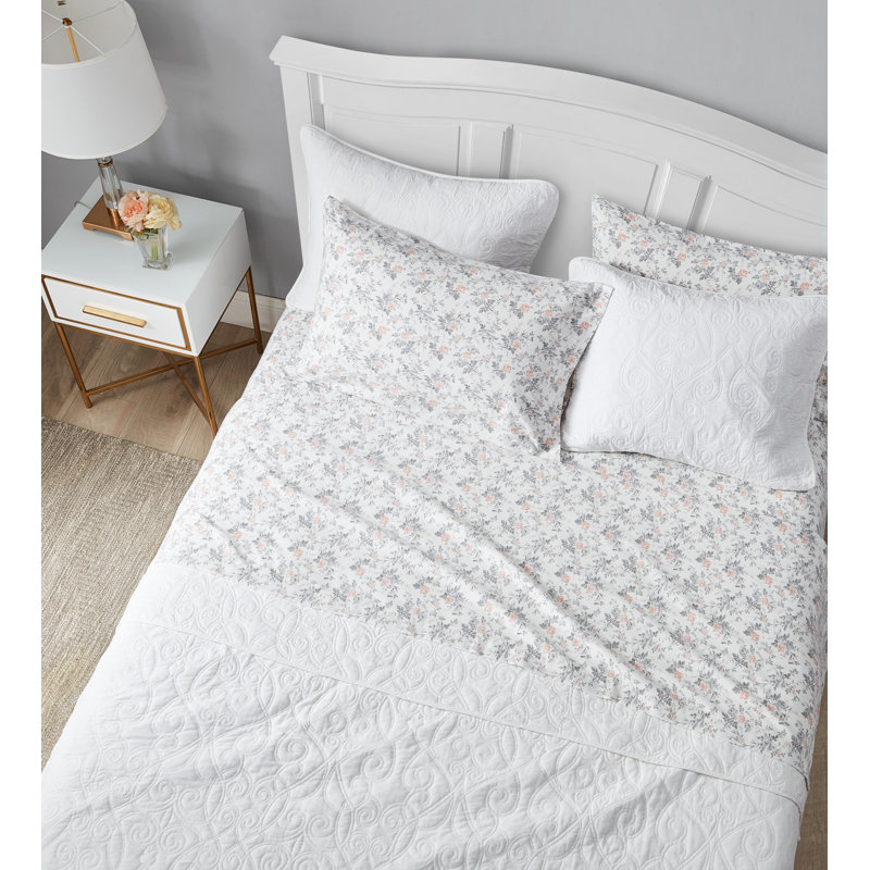 Laura Ashley Rosalie Floral 100 Cotton Flannel Sheet Set Reviews Wayfair From beautiful journals to handy notepads, our stationery will have you writing in style. wayfair