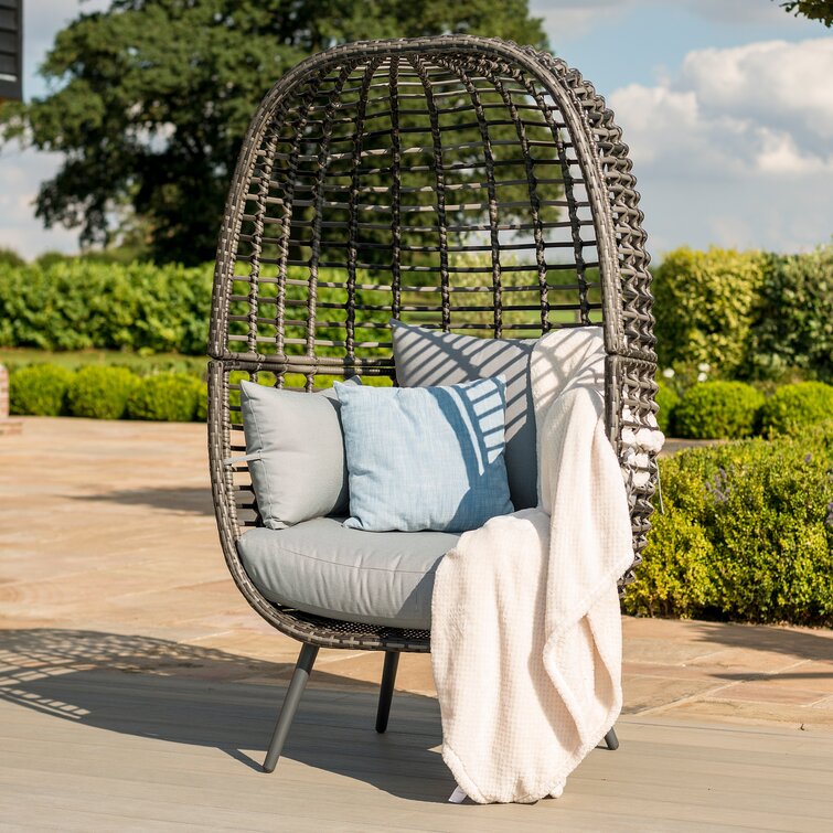 rattan pod seat