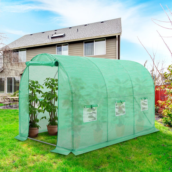 EAGLE PEAK 6.4 W x 9.7 D Greenhouse | Wayfair 6.4 W x 9.7 D Greenhouse