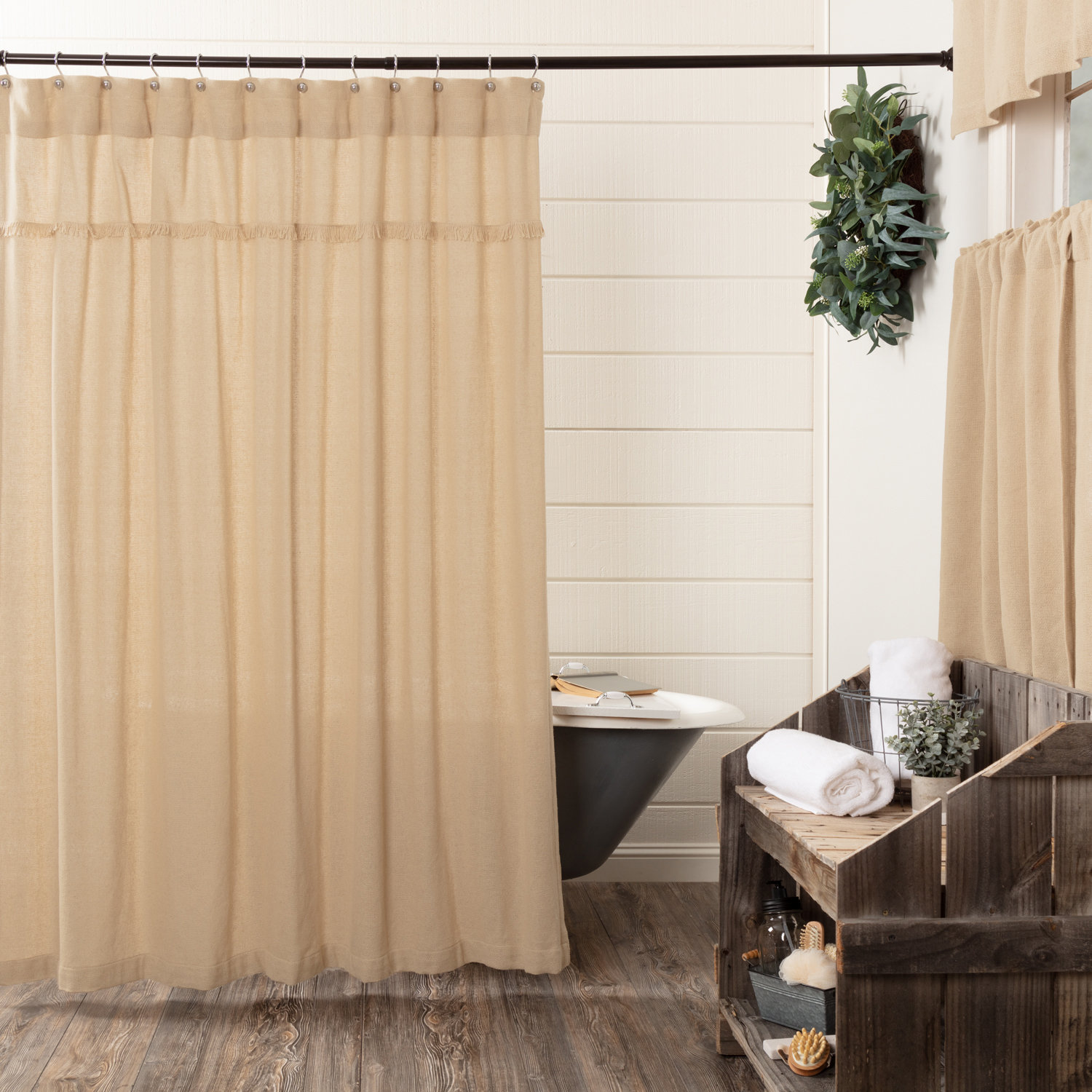 Gracie Oaks Vassallo 100 Cotton Single Shower Curtain Reviews Wayfair