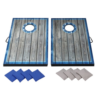 LED Cornhole Set