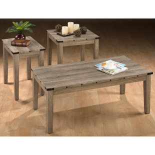 Arriola 3 Piece Coffee Table Set (Set Of 3) by Foundry Select Best