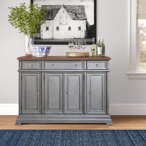Crescent Solid Oak Dining Room Furniture Small Storage Sideboard