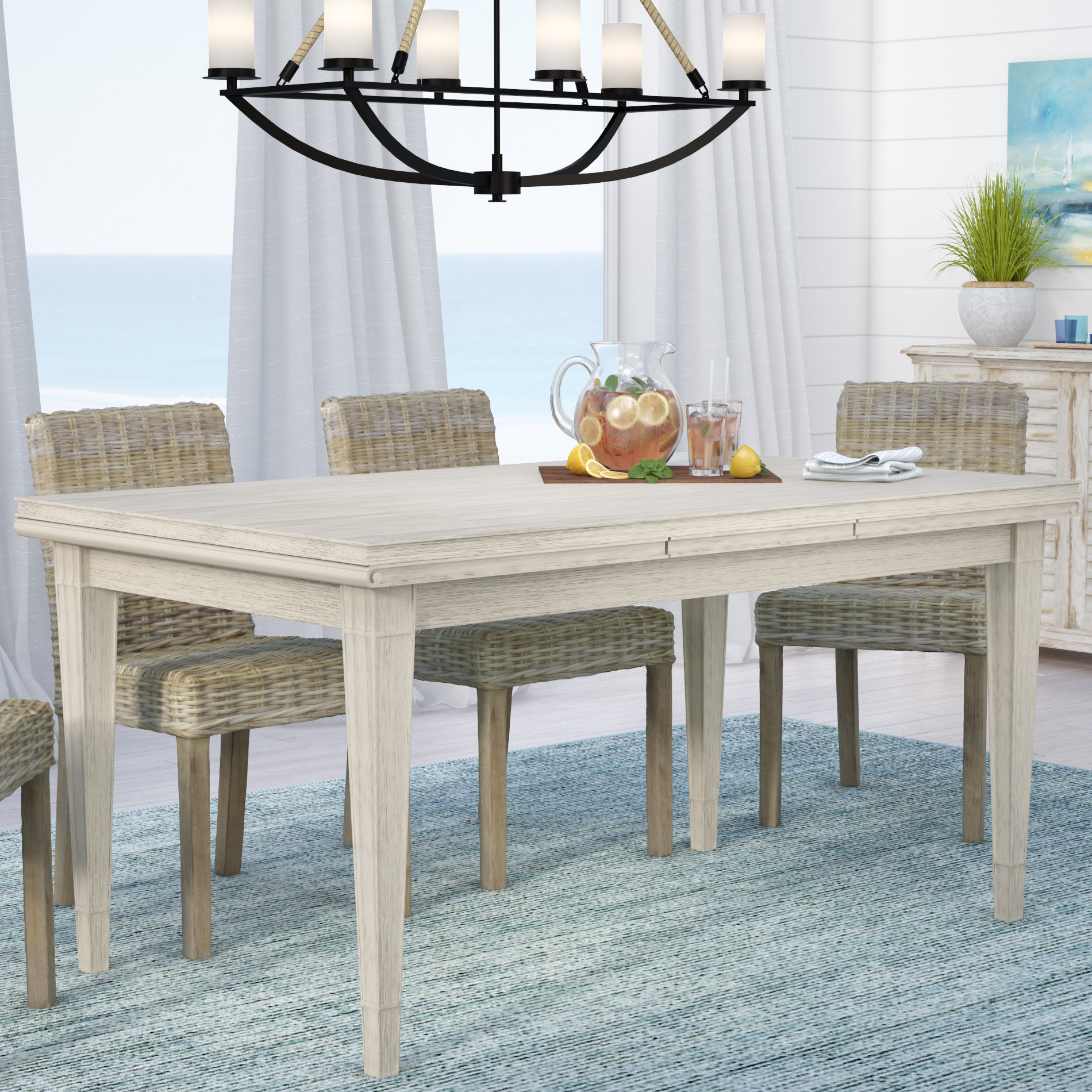 Beachcrest Home Gilboa Refectory Extendable Dining Table Reviews Beachcrest Home Gilboa Refectory Extendable Dining Table Reviews Wayfair