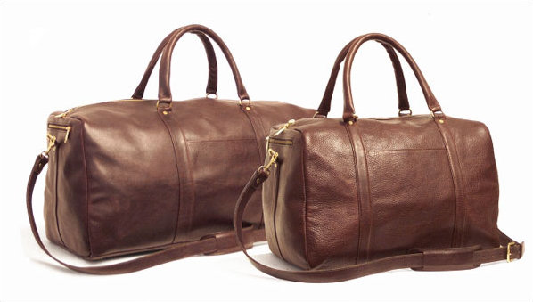 24" Leather Travel Duffel